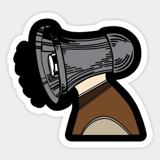 Megaheadphone Sticker